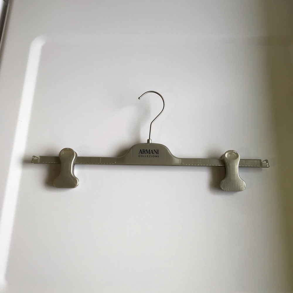 Armani Collezioni Collection Pants Hanger With Clips